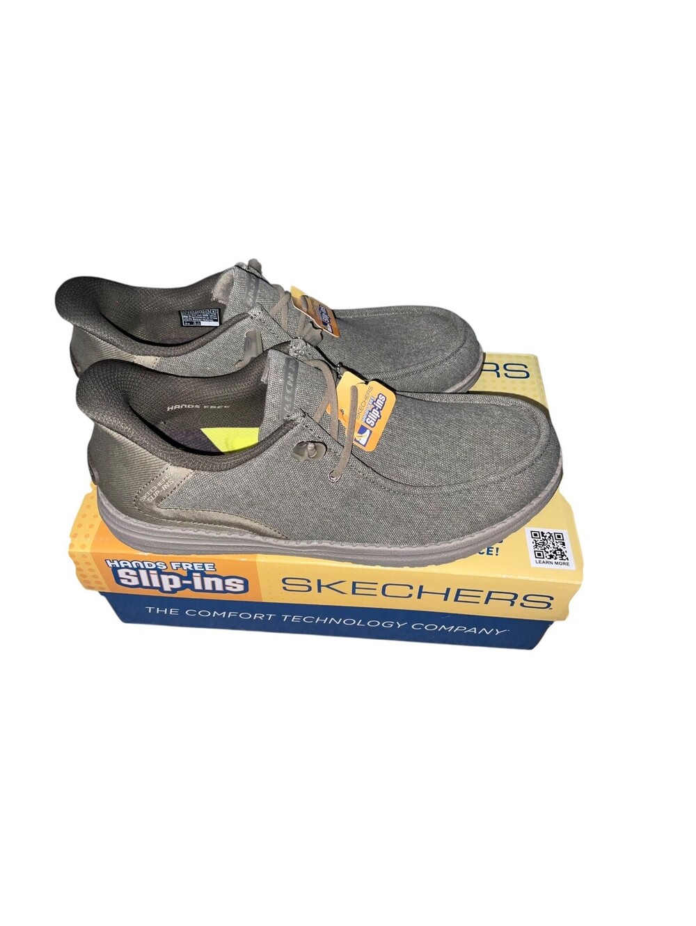 SKECHERS Melson-Coronado Khaki Slip-ins Sneaker Shoe Men's size 9 NEW!!